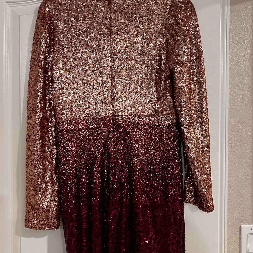 NWT ombré sequin dress. - Picture 3 of 3